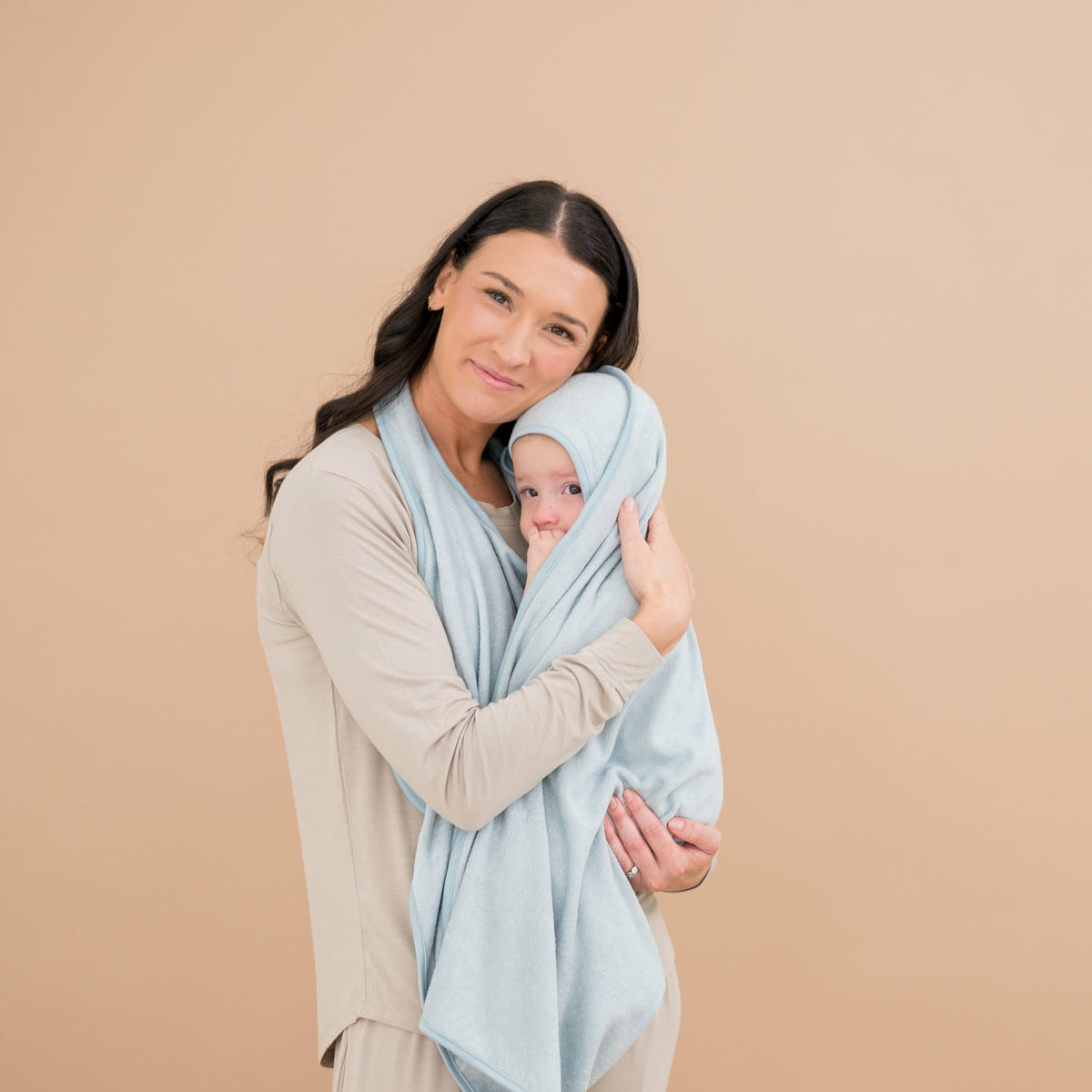 Terry Apron Towel in Fog | Kyte Baby