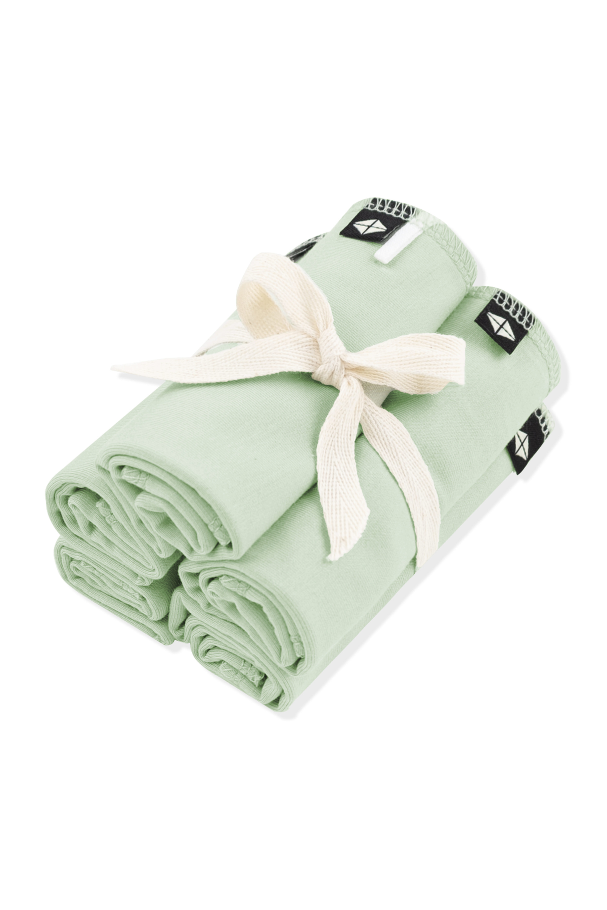 Washcloth 5-Pack in Basil | Kyte Baby