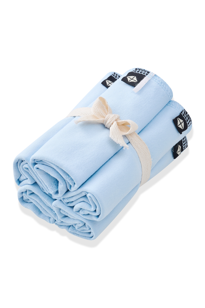 Washcloth 5-Pack in Breeze | Kyte Baby