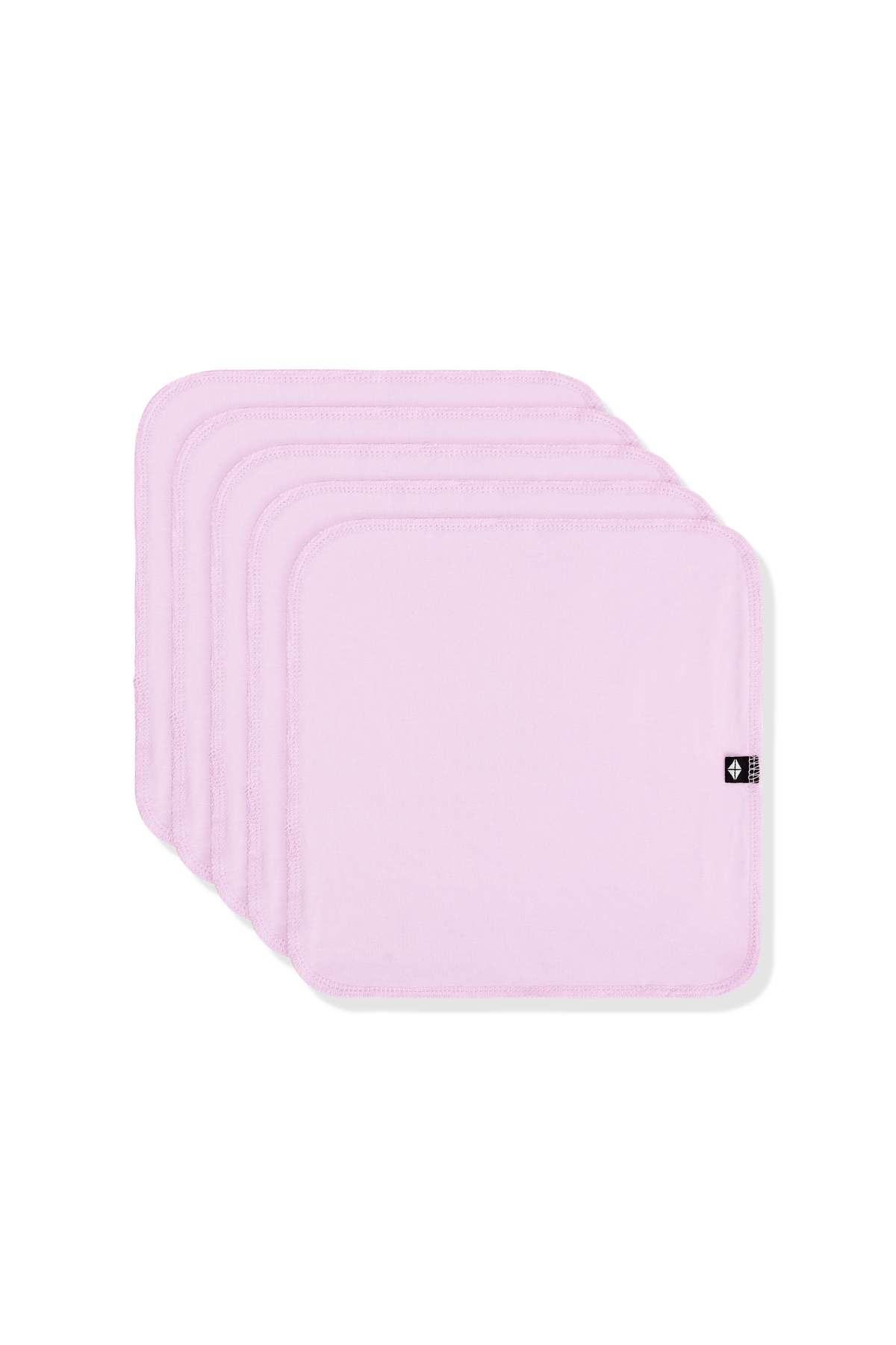Washcloth 5-Pack in Thistle | Kyte Baby