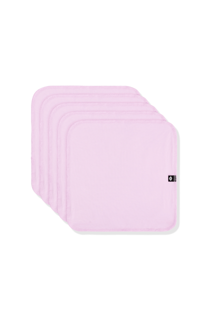 Washcloth 5-Pack in Thistle | Kyte Baby