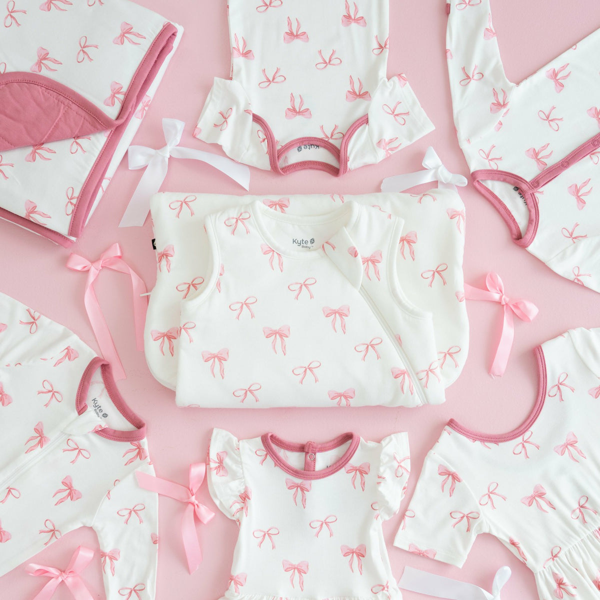 Sleep Bag in Bow 1.0 | Kyte Baby