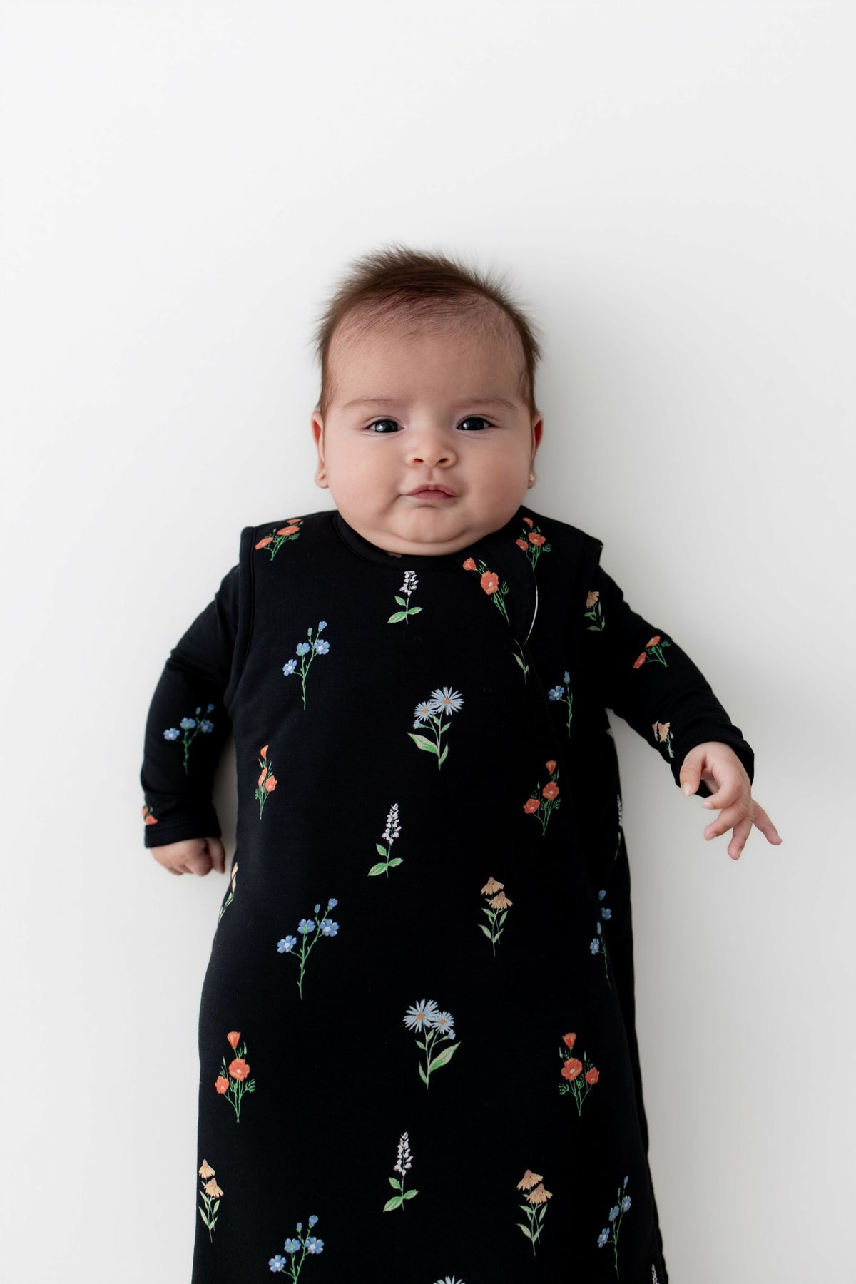 Sleep Bag in Midnight Wildflower 2.5 | Kyte Baby