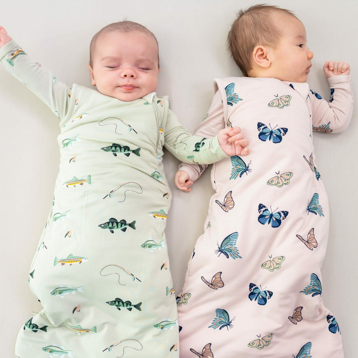 Sleep Bag in Blush Butterfly 1.0 | Kyte Baby