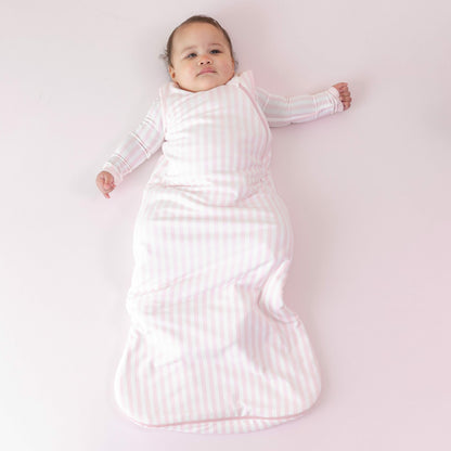 Sleep Bag in Small Sakura Stripe 1.0 | Kyte Baby