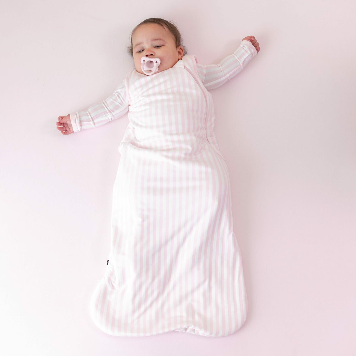 Sleep Bag in Small Sakura Stripe 1.0 | Kyte Baby