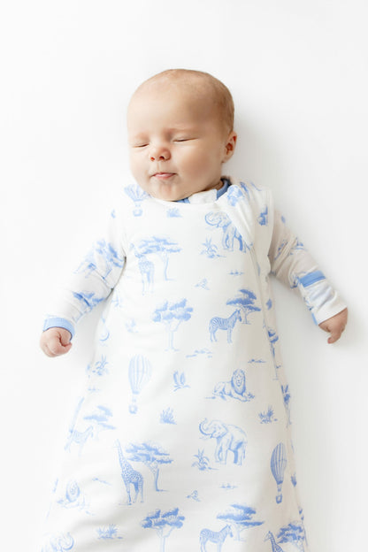 Sleep Bag in Toile Safari 1.0 | Kyte Baby