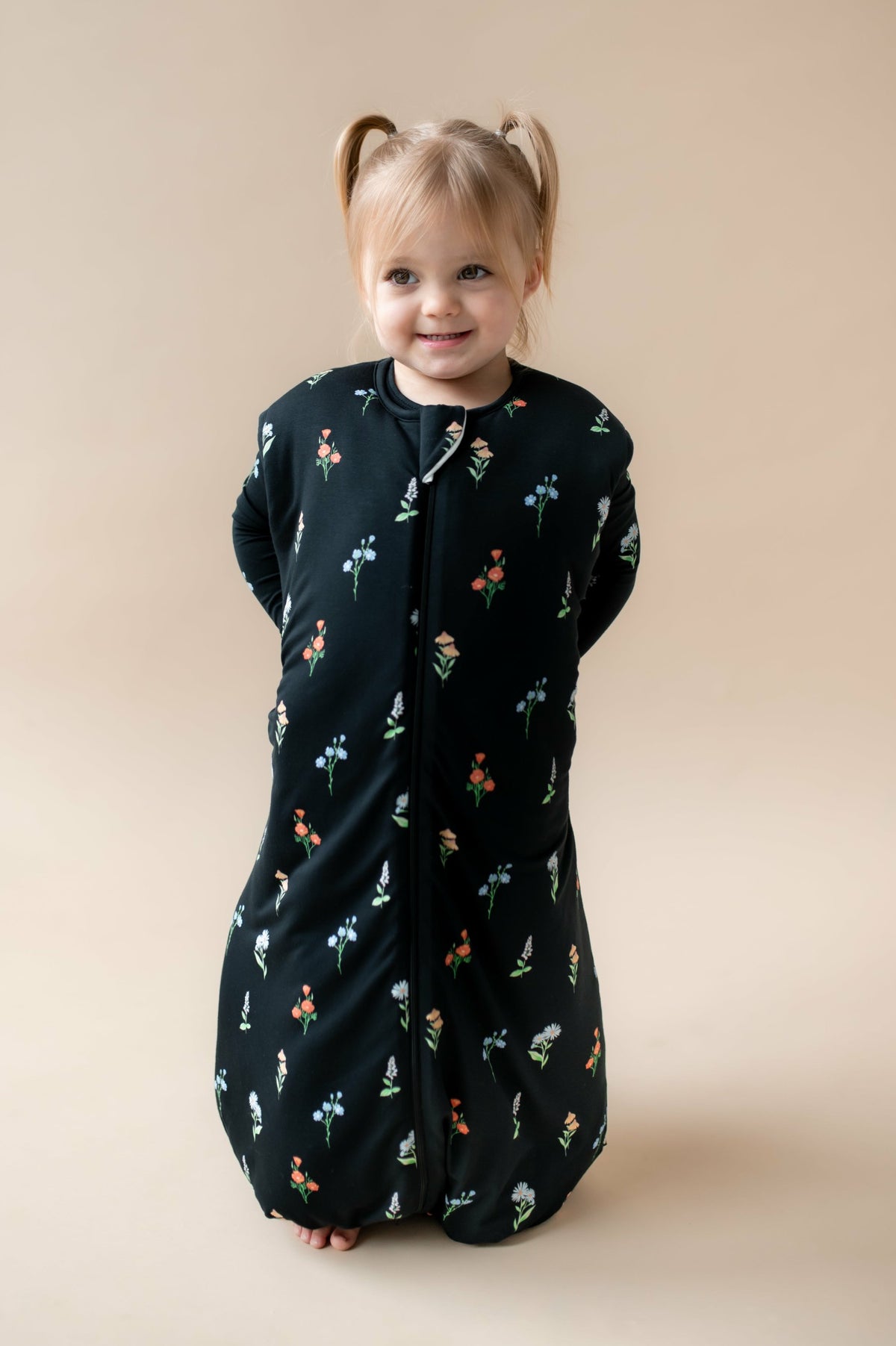 Sleep Bag Walker in Midnight Wildflower 2.5 | Kyte Baby