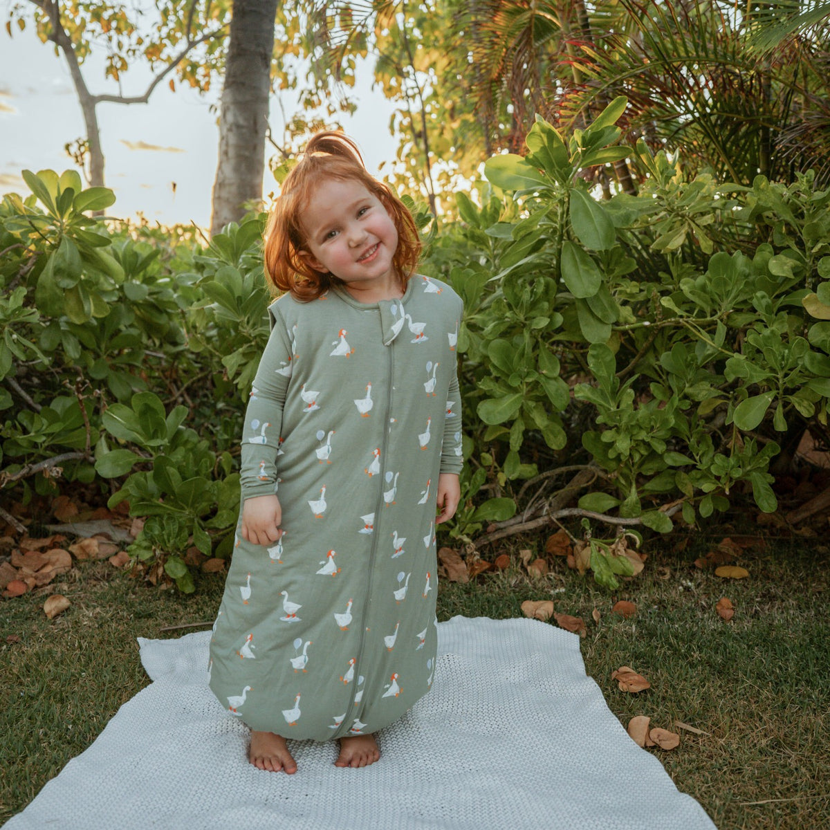 Sleep Bag Walker in Silly Goose 2.5 | Kyte Baby