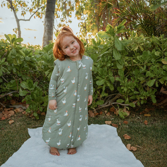 Sleep Bag Walker in Silly Goose 2.5 | Kyte Baby