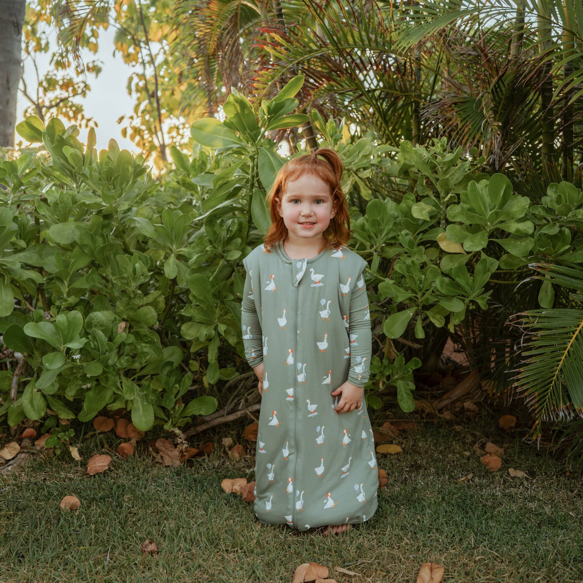 Sleep Bag Walker in Silly Goose 2.5 | Kyte Baby