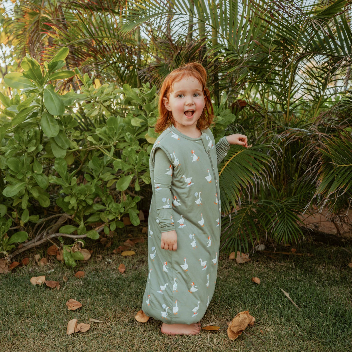 Sleep Bag Walker in Silly Goose 2.5 | Kyte Baby