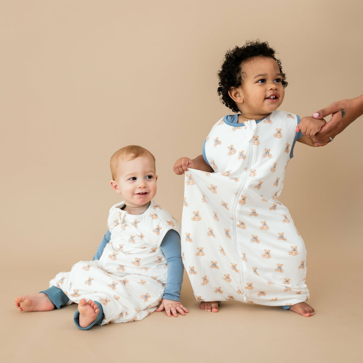Sleep Bag Walker in Teddy Bear 0.5 | Kyte Baby