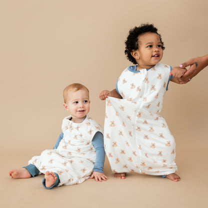 Sleep Bag Walker in Teddy Bear 0.5 | Kyte Baby