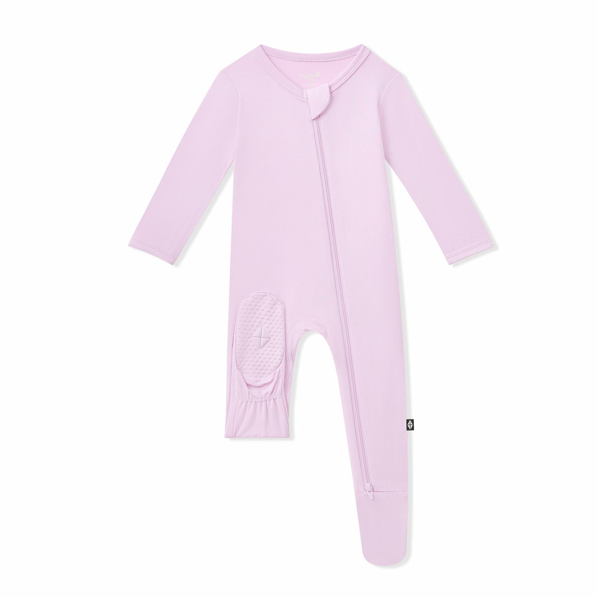 Zippered Footie in Thistle | Kyte Baby