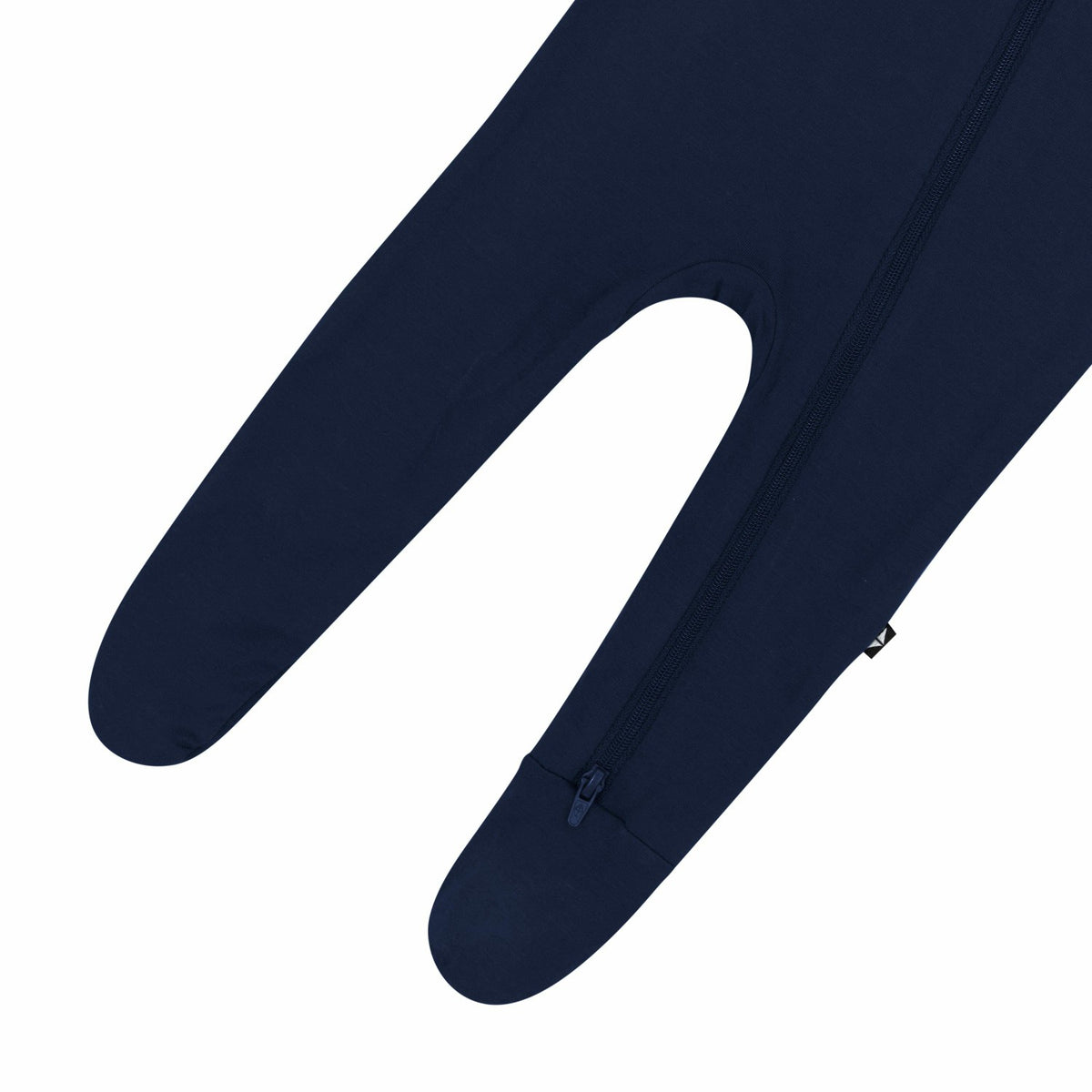 Zippered Footie in Navy | Kyte Baby
