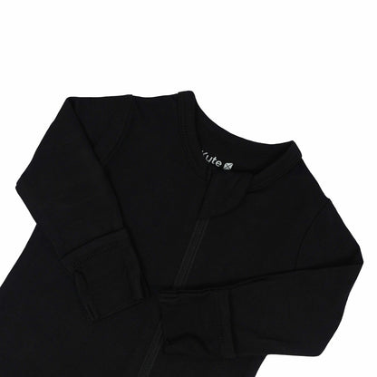Zippered Footie in Midnight | Kyte Baby