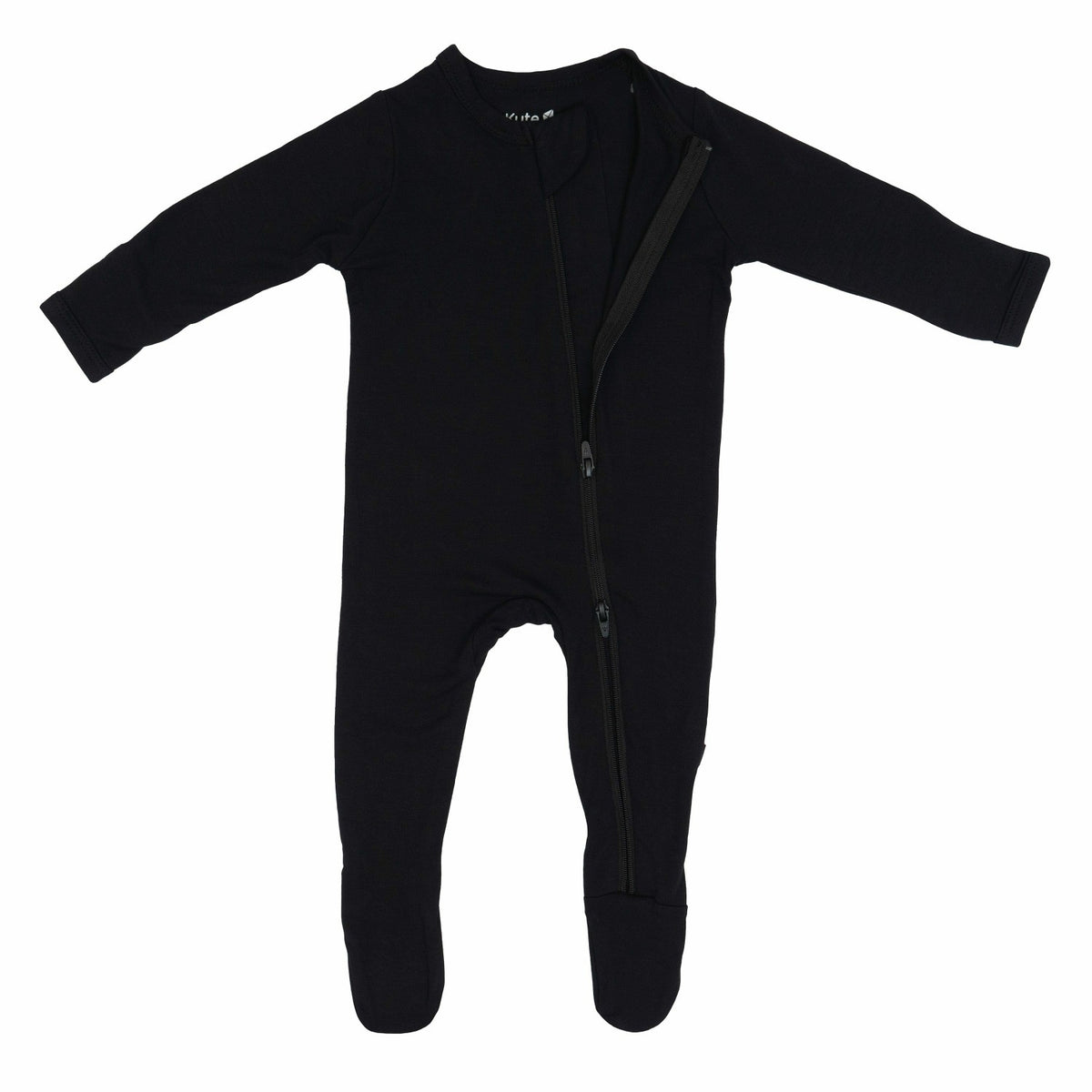 Zippered Footie in Midnight | Kyte Baby