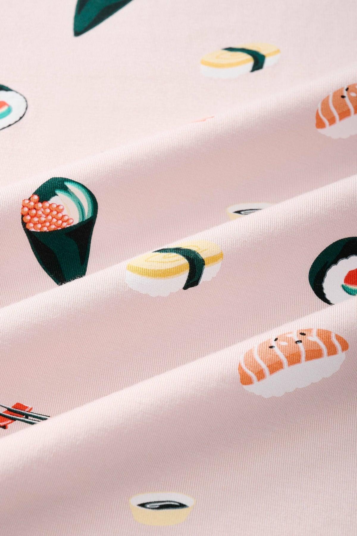Zippered Footie in Blush Sushi | Kyte Baby