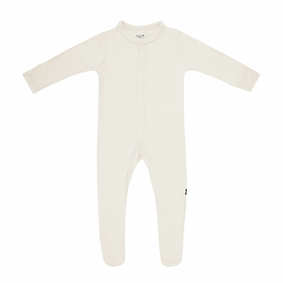 Footie Pajamas in Oat | Kyte Baby