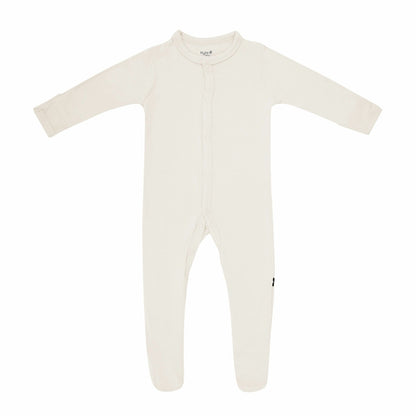 Footie Pajamas in Oat | Kyte Baby
