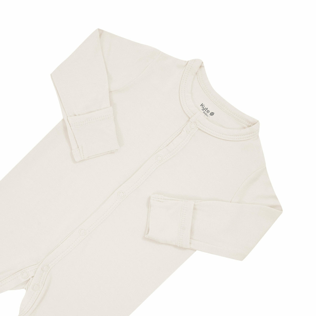 Footie Pajamas in Oat | Kyte Baby