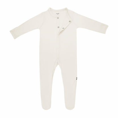 Footie Pajamas in Oat | Kyte Baby