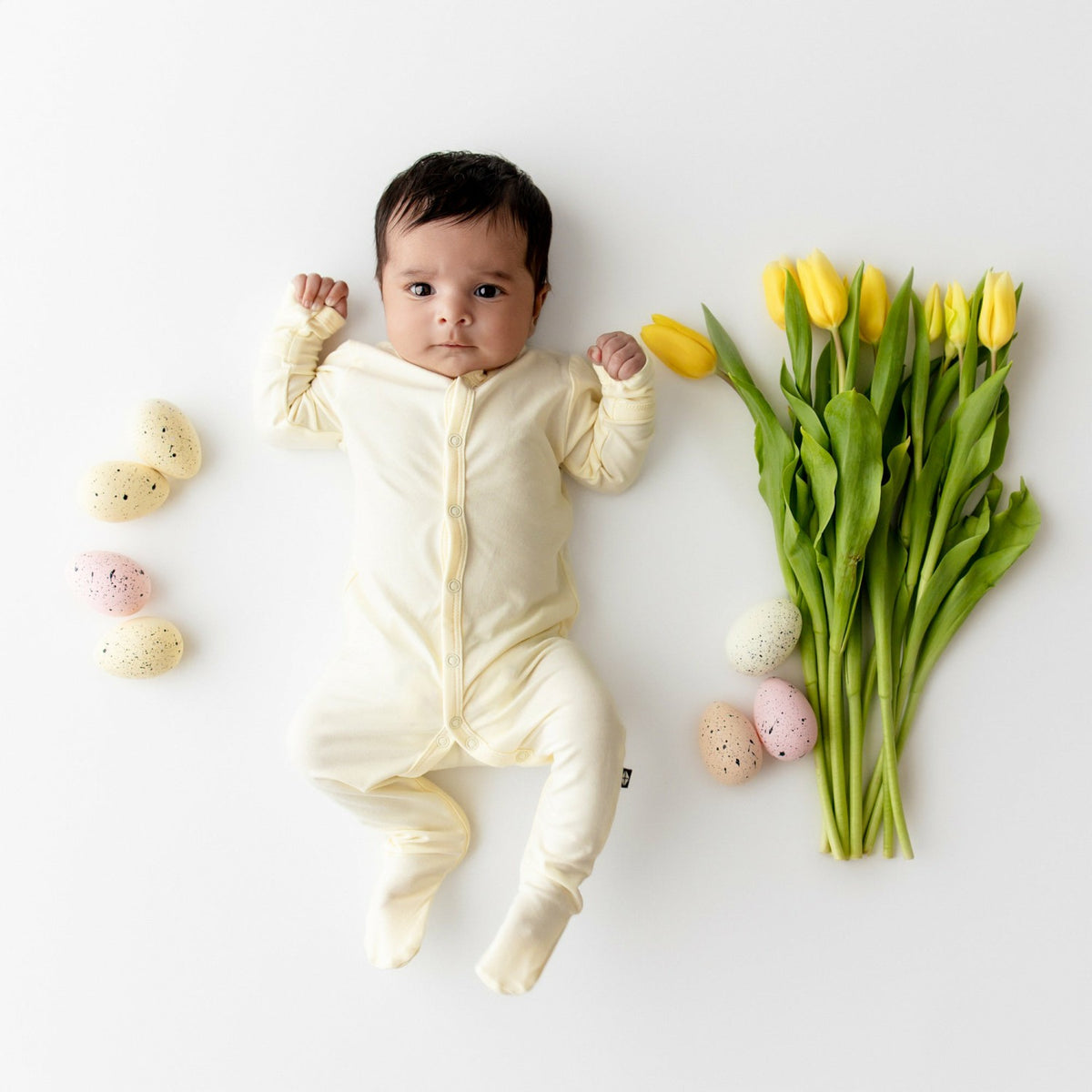 Footie in Chamomile | Kyte Baby