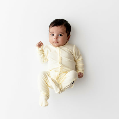 Footie in Chamomile | Kyte Baby