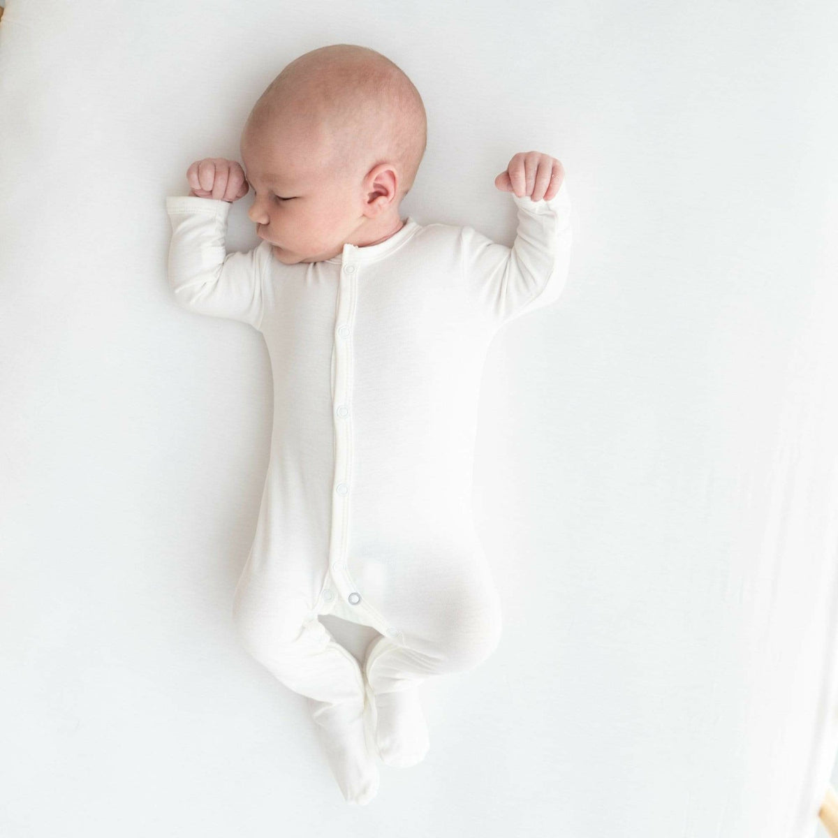 Footie Pajamas in Cloud | Kyte Baby