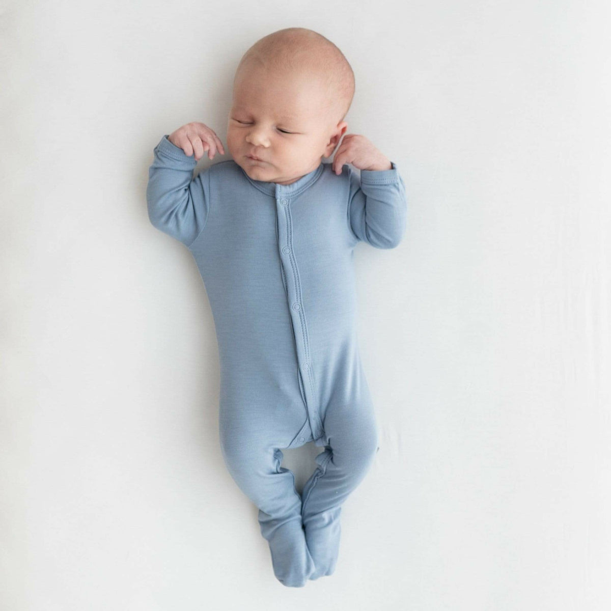 Footie Pajamas in Slate | Kyte Baby
