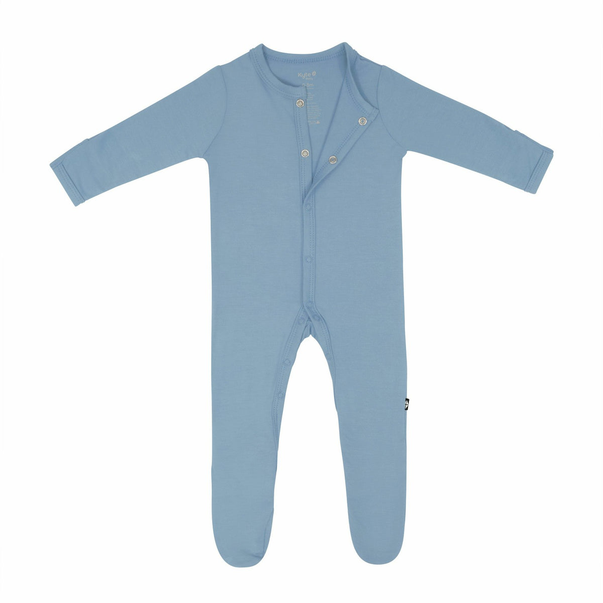 Footie Pajamas in Slate | Kyte Baby