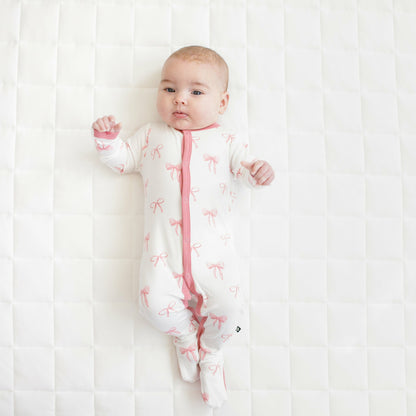 Bamboo Footie in Bow | Kyte Baby