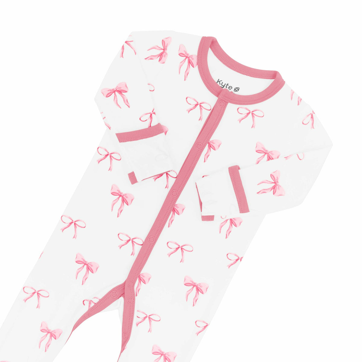 Bamboo Footie in Bow | Kyte Baby
