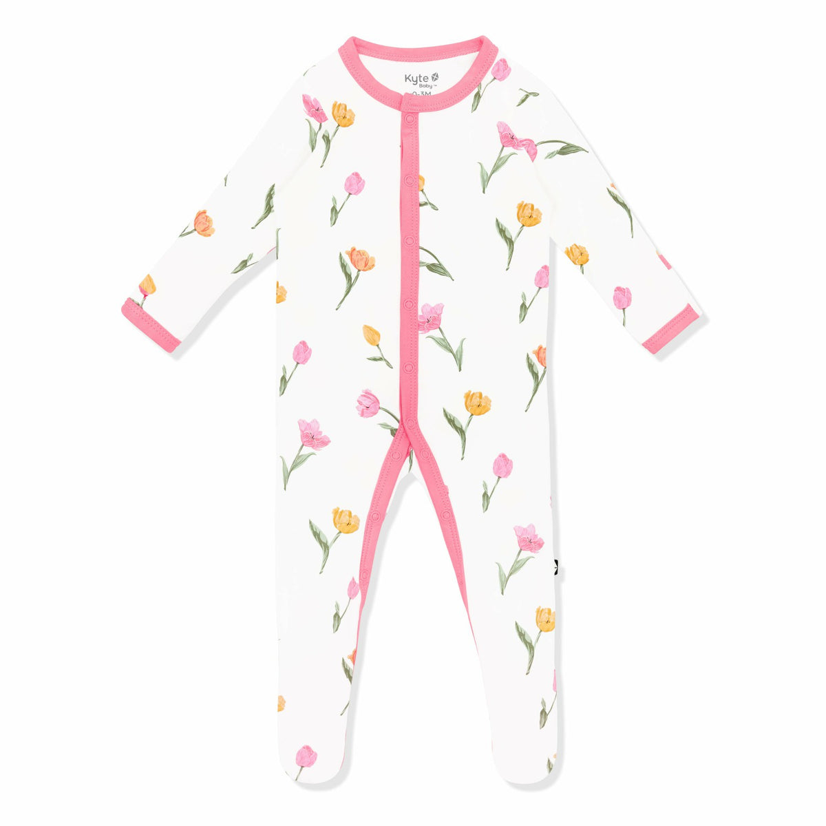 Footie in Tulip | Kyte Baby