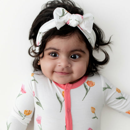 Footie in Tulip | Kyte Baby
