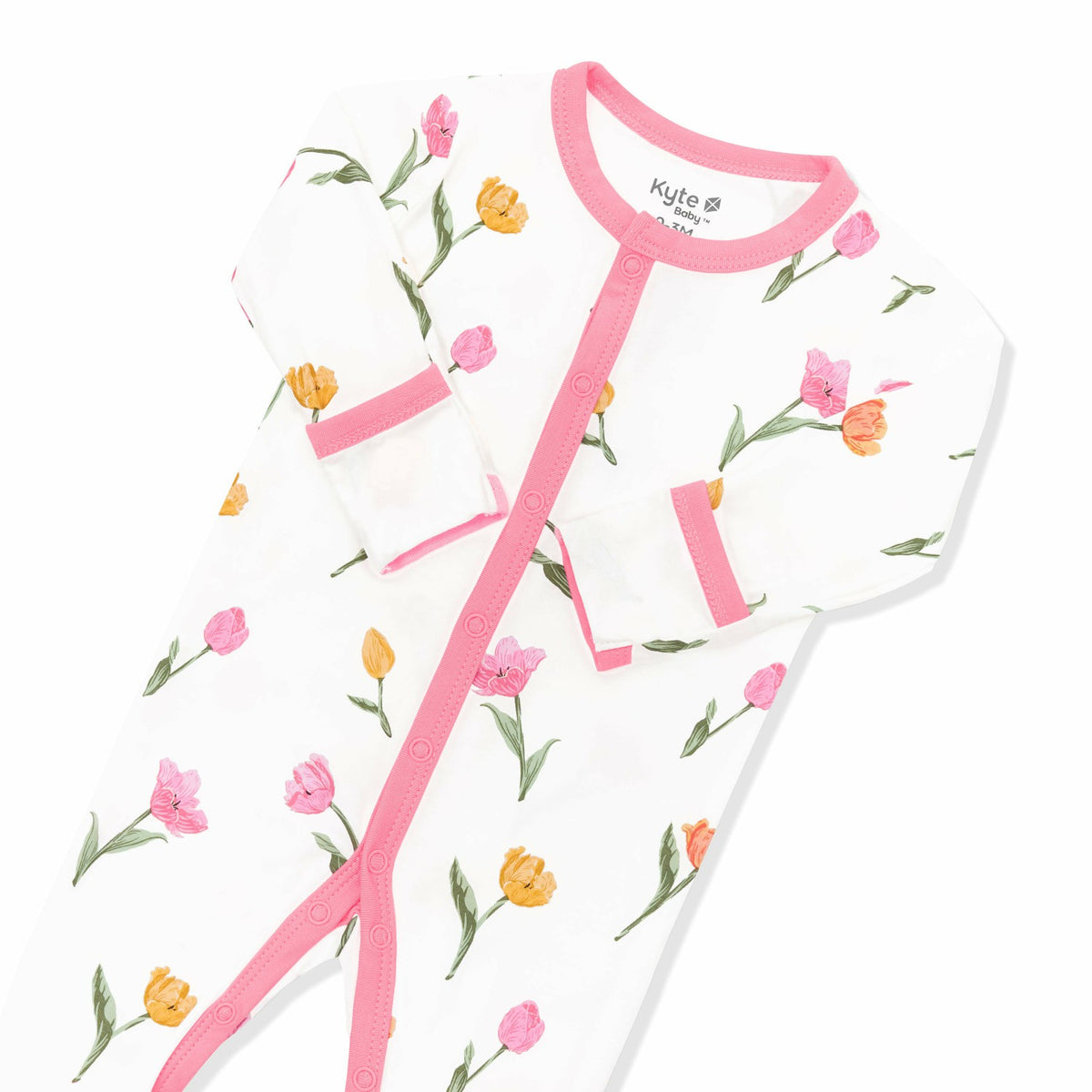 Footie in Tulip | Kyte Baby