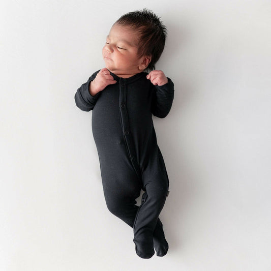 Footie Pajamas in Midnight | Kyte Baby