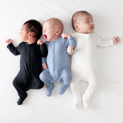 Footie Pajamas in Midnight | Kyte Baby