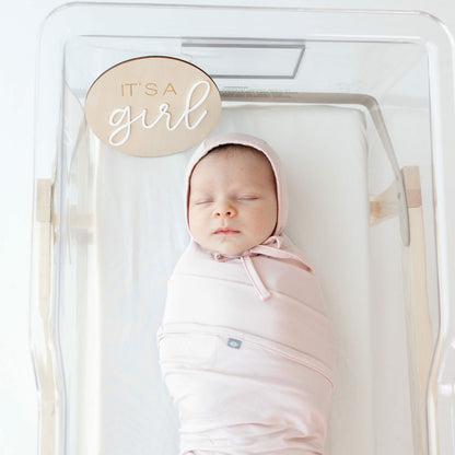 Swaddle Blanket in Blush | Kyte Baby