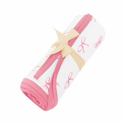 Swaddle Blanket in Bow | Kyte Baby