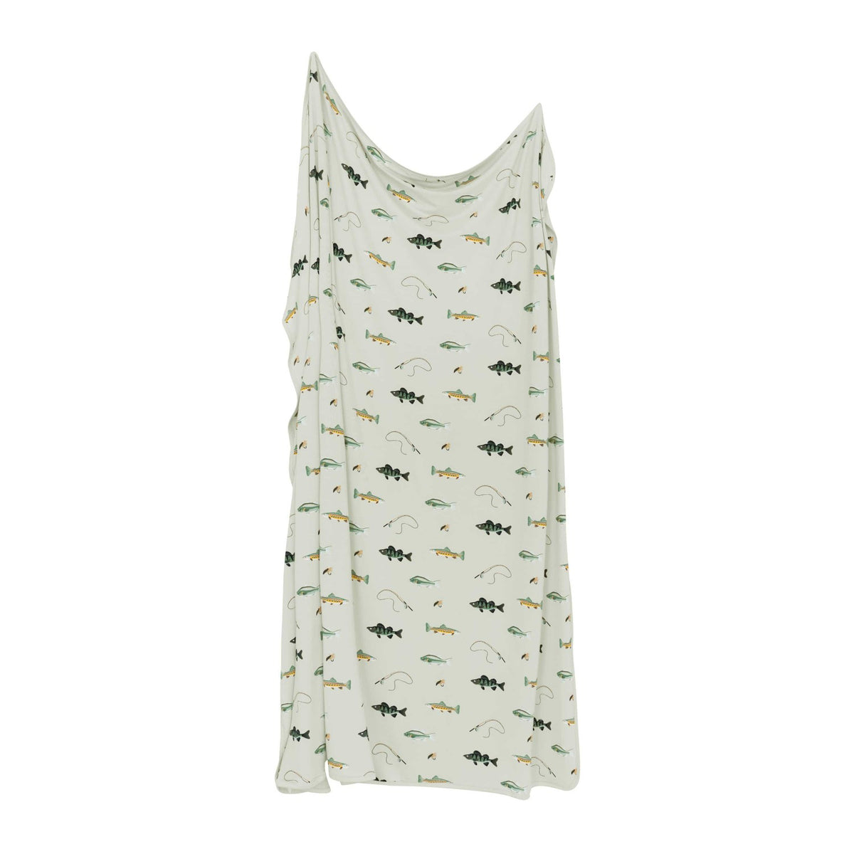 Swaddle Blanket in Fishing | Kyte Baby