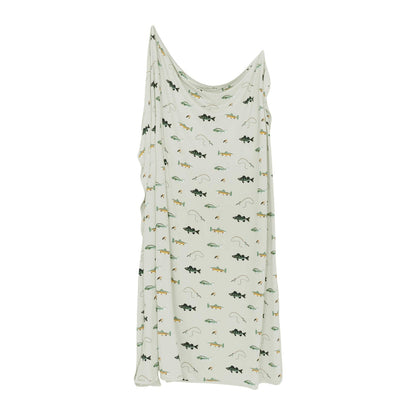 Swaddle Blanket in Fishing | Kyte Baby