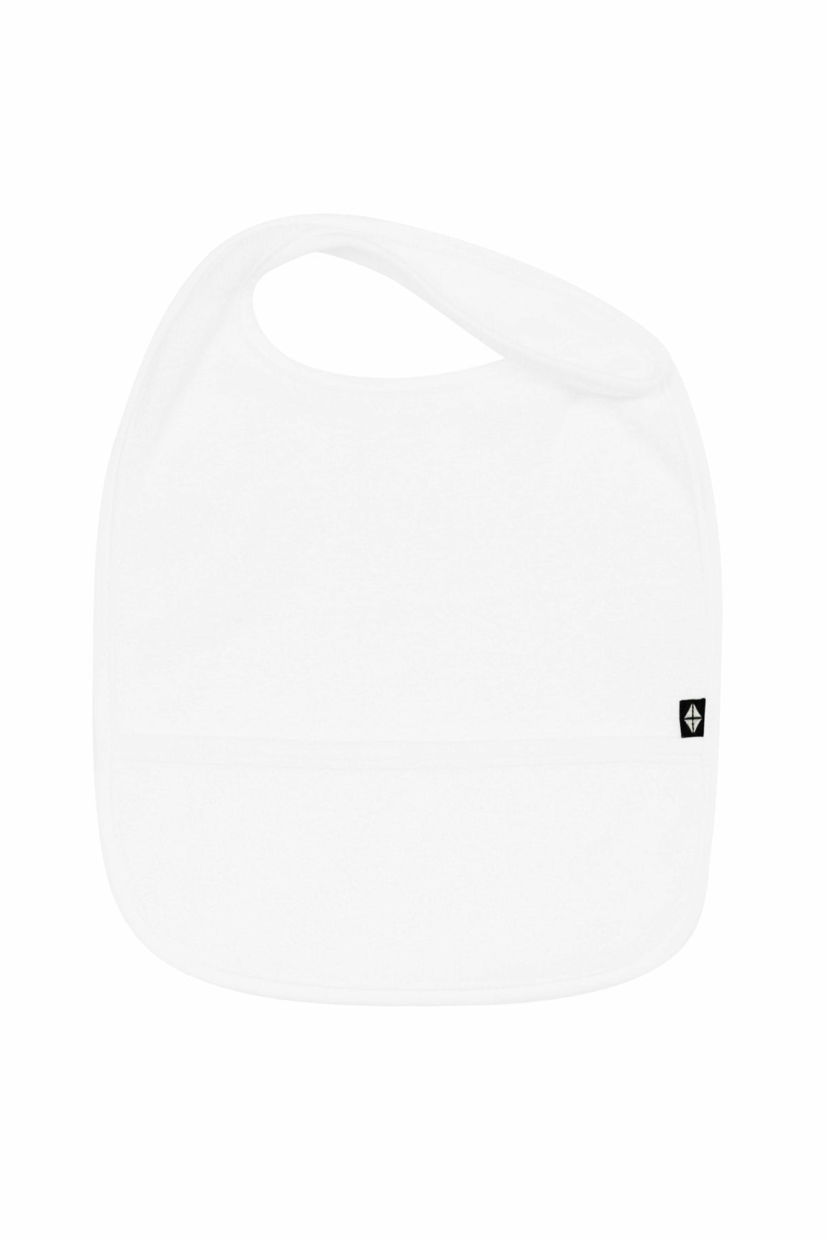 Terry Pocket Bib in Cloud | Kyte Baby