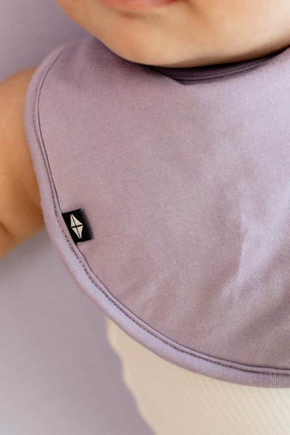 Taro Purple Cushy Bib | Kyte Baby
