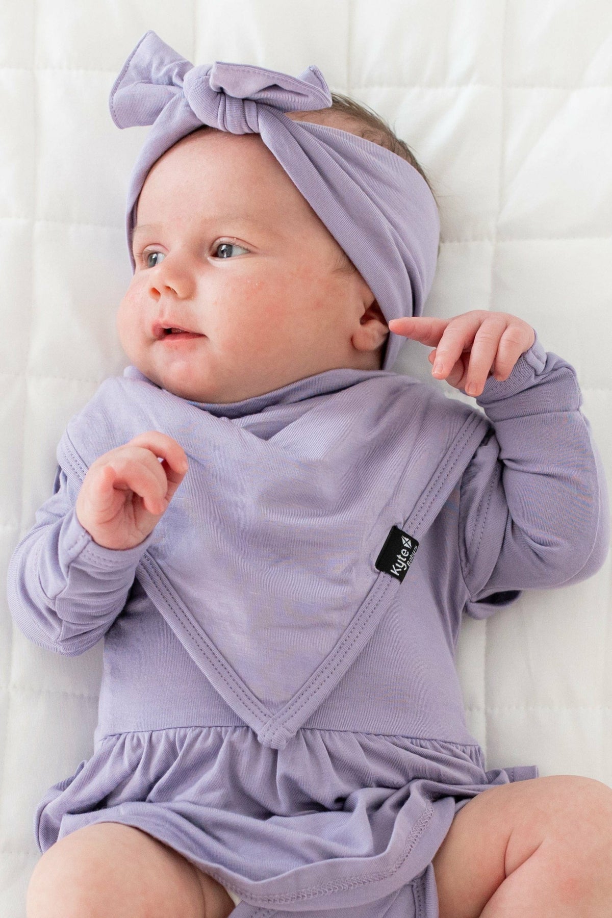 Bib in Taro | Kyte Baby