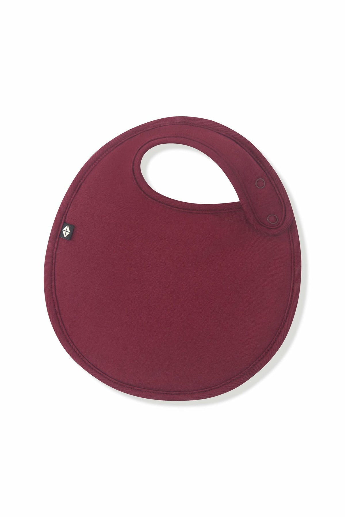 Cushy Bib in Burgundy | Kyte Baby
