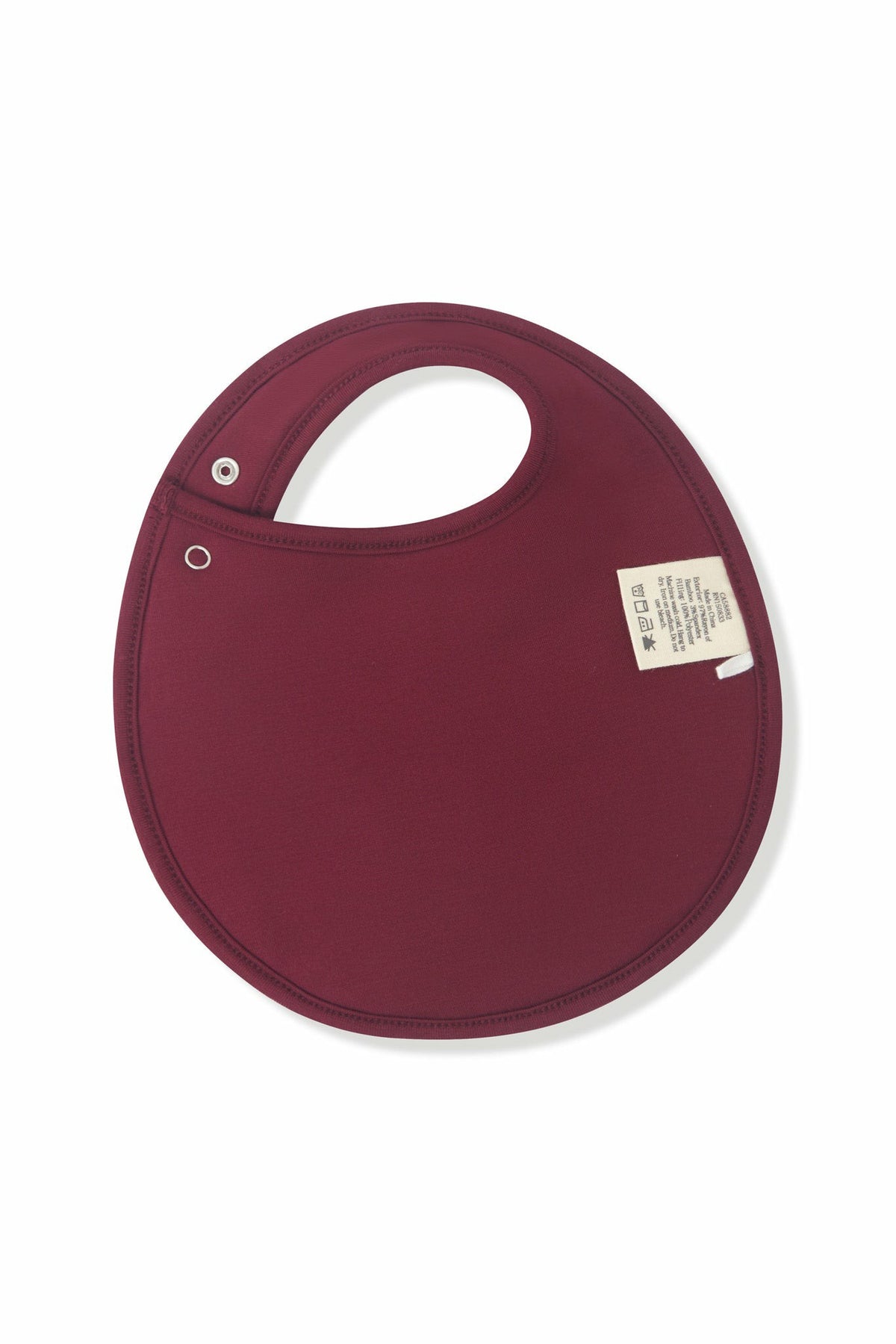 Cushy Bib in Burgundy | Kyte Baby