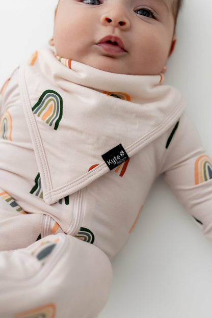 Bib in Retro Rainbow | Kyte Baby