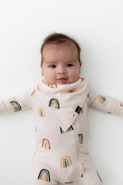 Bib in Retro Rainbow | Kyte Baby